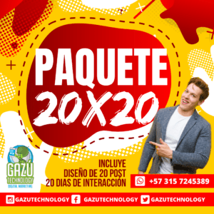 Plan Paquete 20 x 20